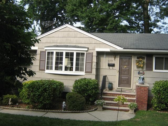 Ranch exterior and shutters