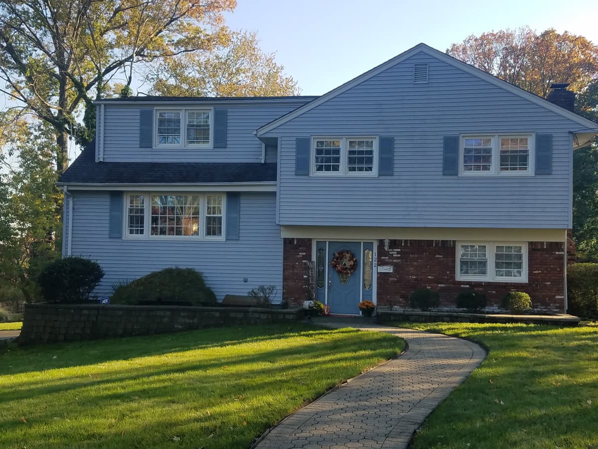Powerwashed and repainted colonial